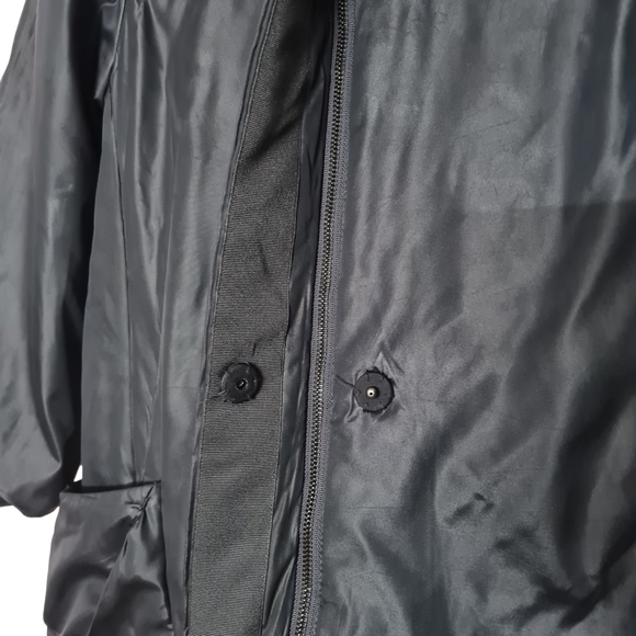 Size- L, Vintage Datum puffer jacket for women in dark grey for heavy winters. - Picture 5 of 16